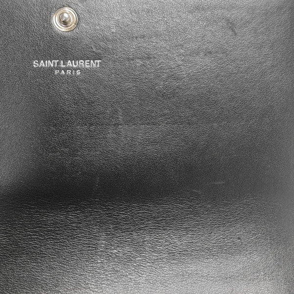KATE WOC Calfskin Black Wallet