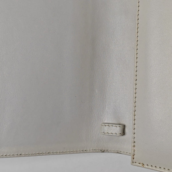 Calfskin Shoulder Bag White