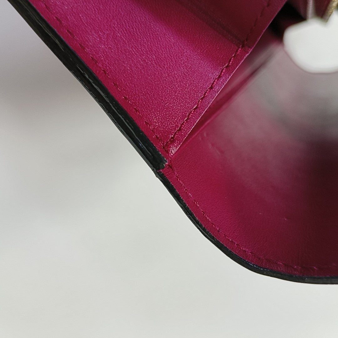 PORTE MONNAIE Patent Leather Red Wallet
