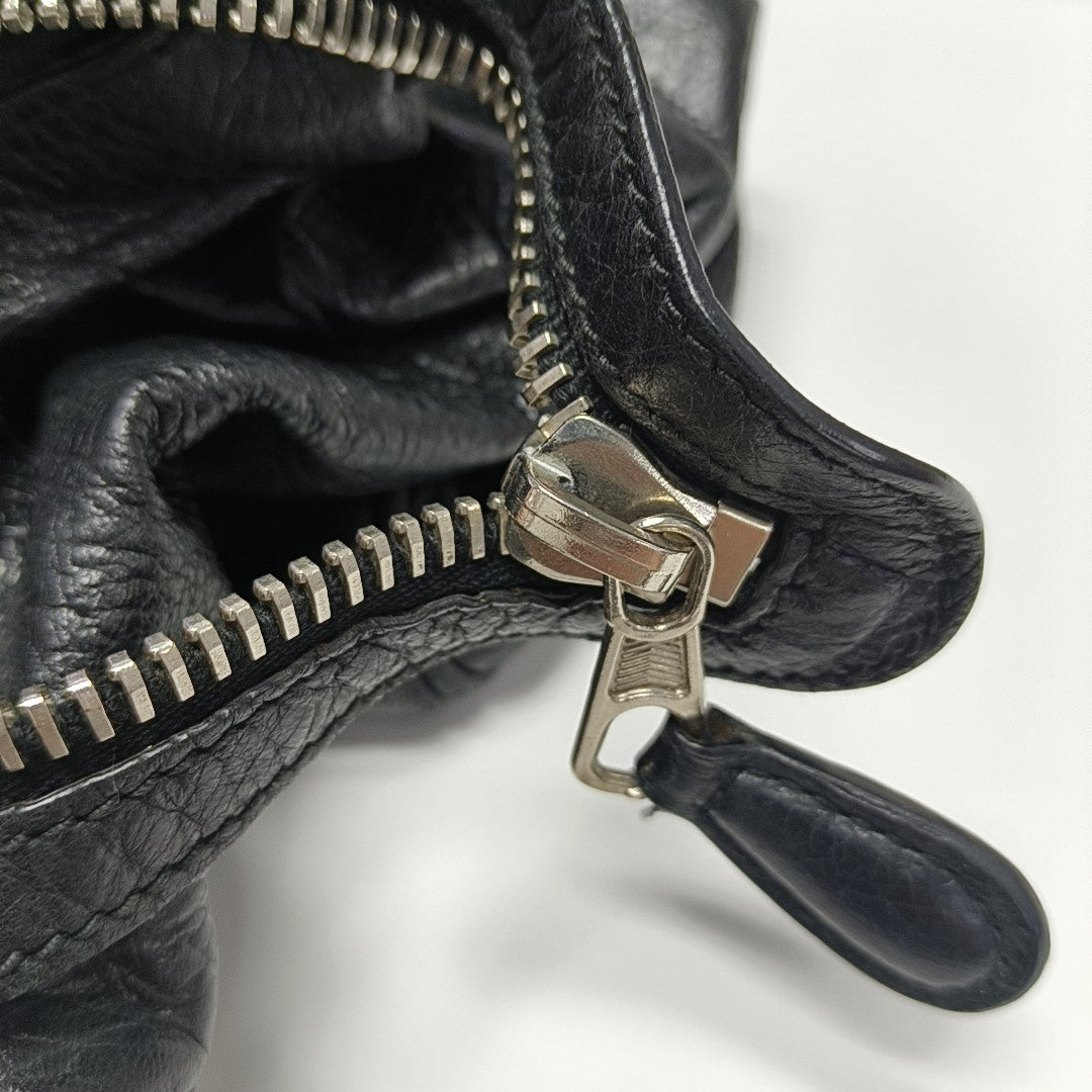 Classic City Medium Lambskin Black