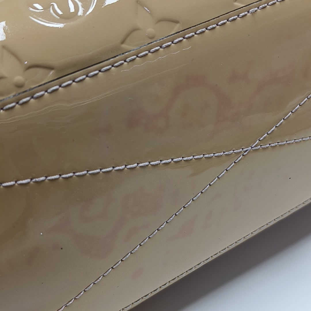 MONTAIGNE BB Monogram Patent Leather Yellow