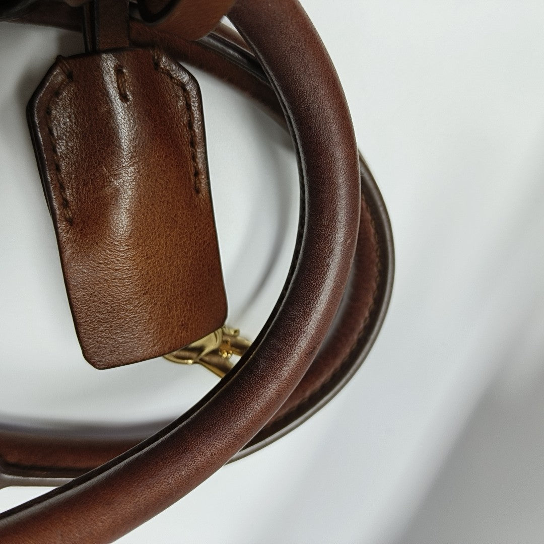 Arcadie Mini Calfskin Brown