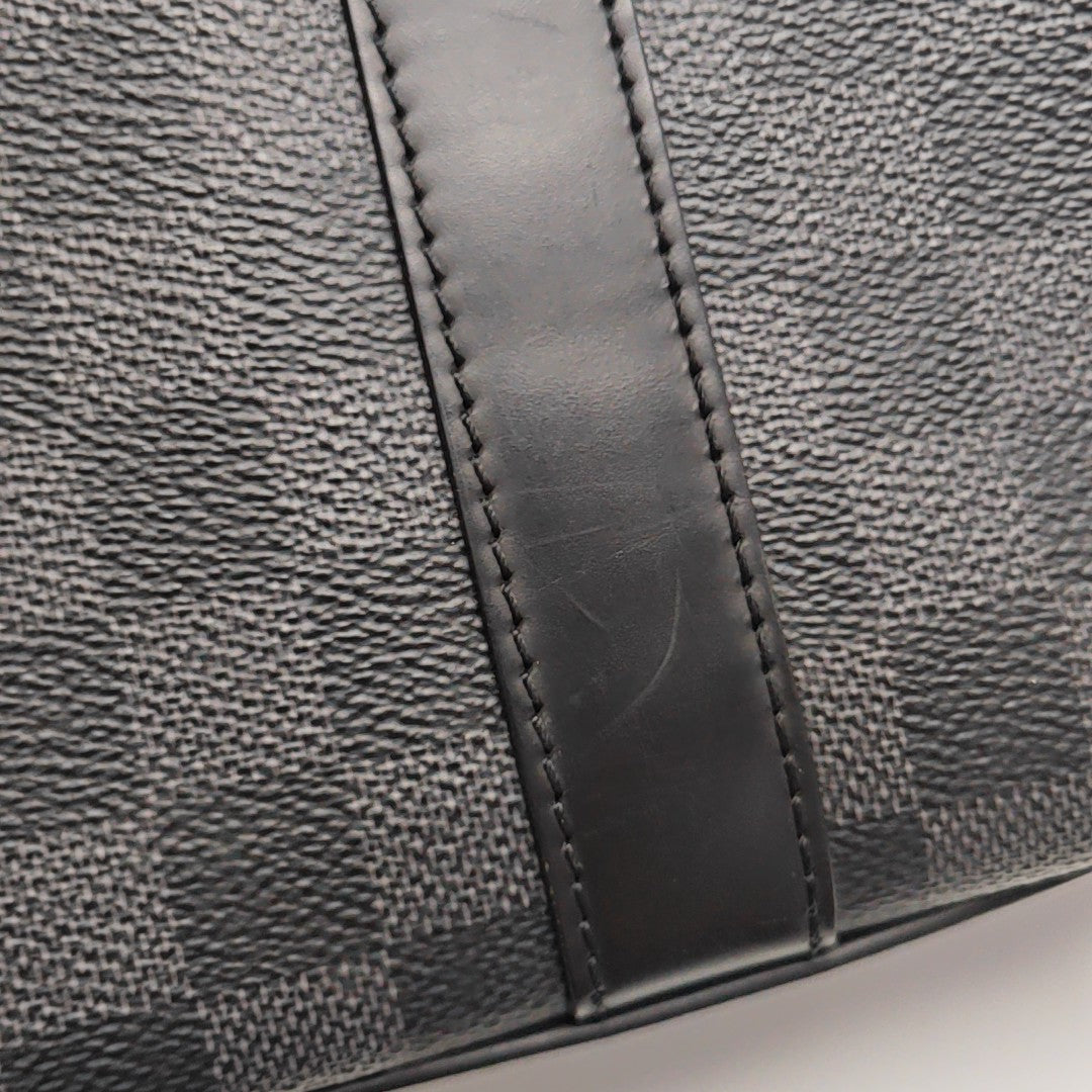 TADAO PM Damier Graphite Coated Canvas Gray