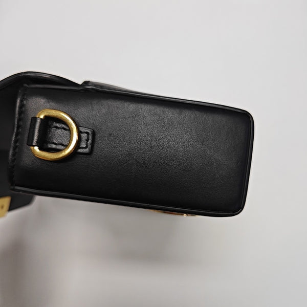 30 Montaigne Mini Calfskin Black