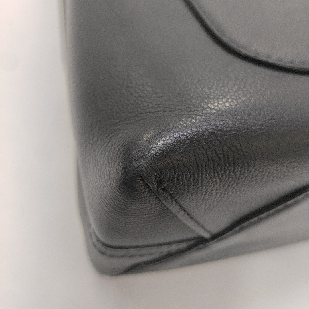 VERY Monogram Calfskin Black