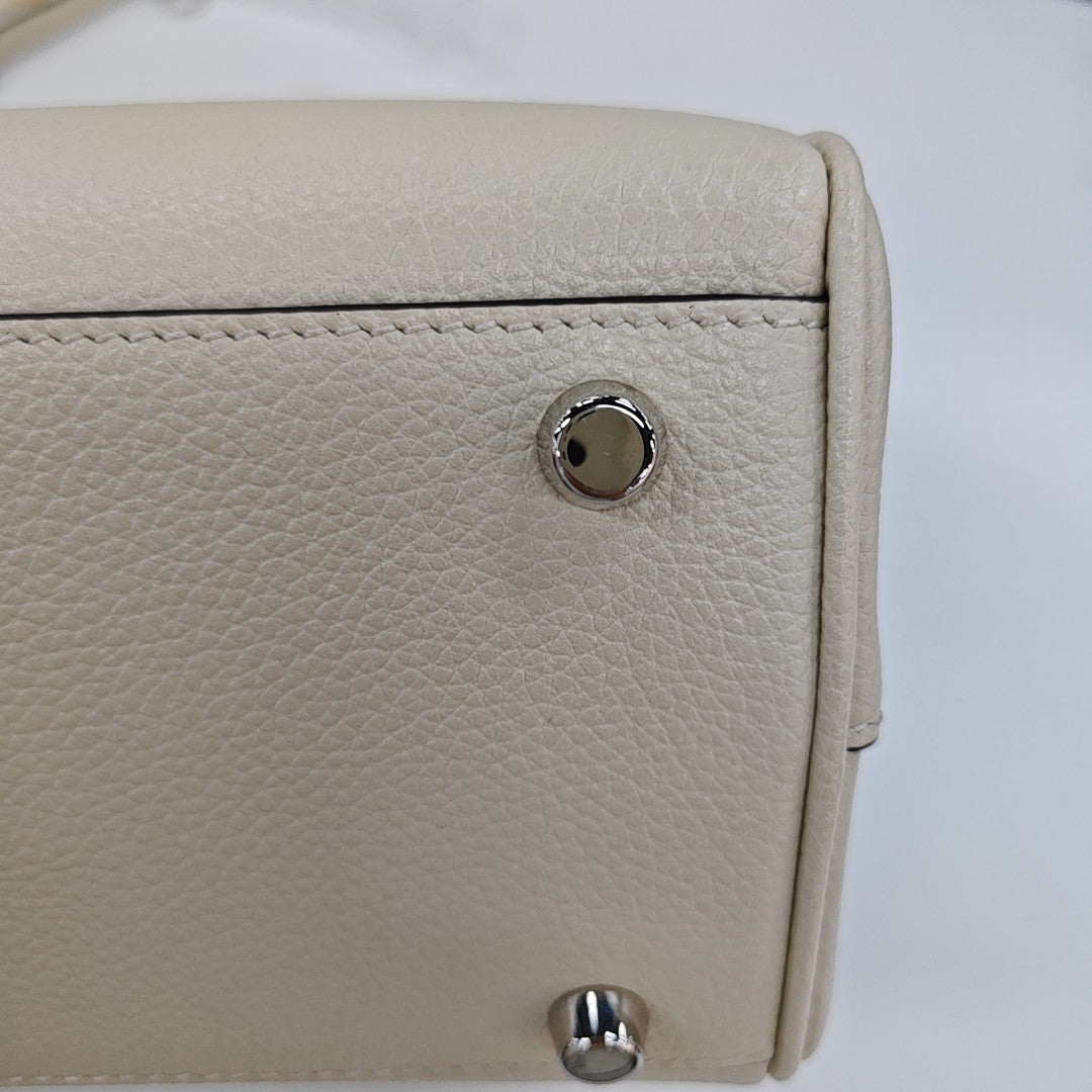 Zumi Small Calfskin White