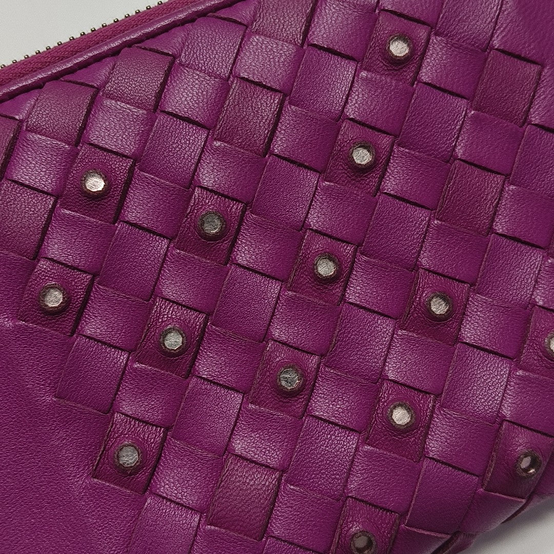 Calfskin Wallet Red