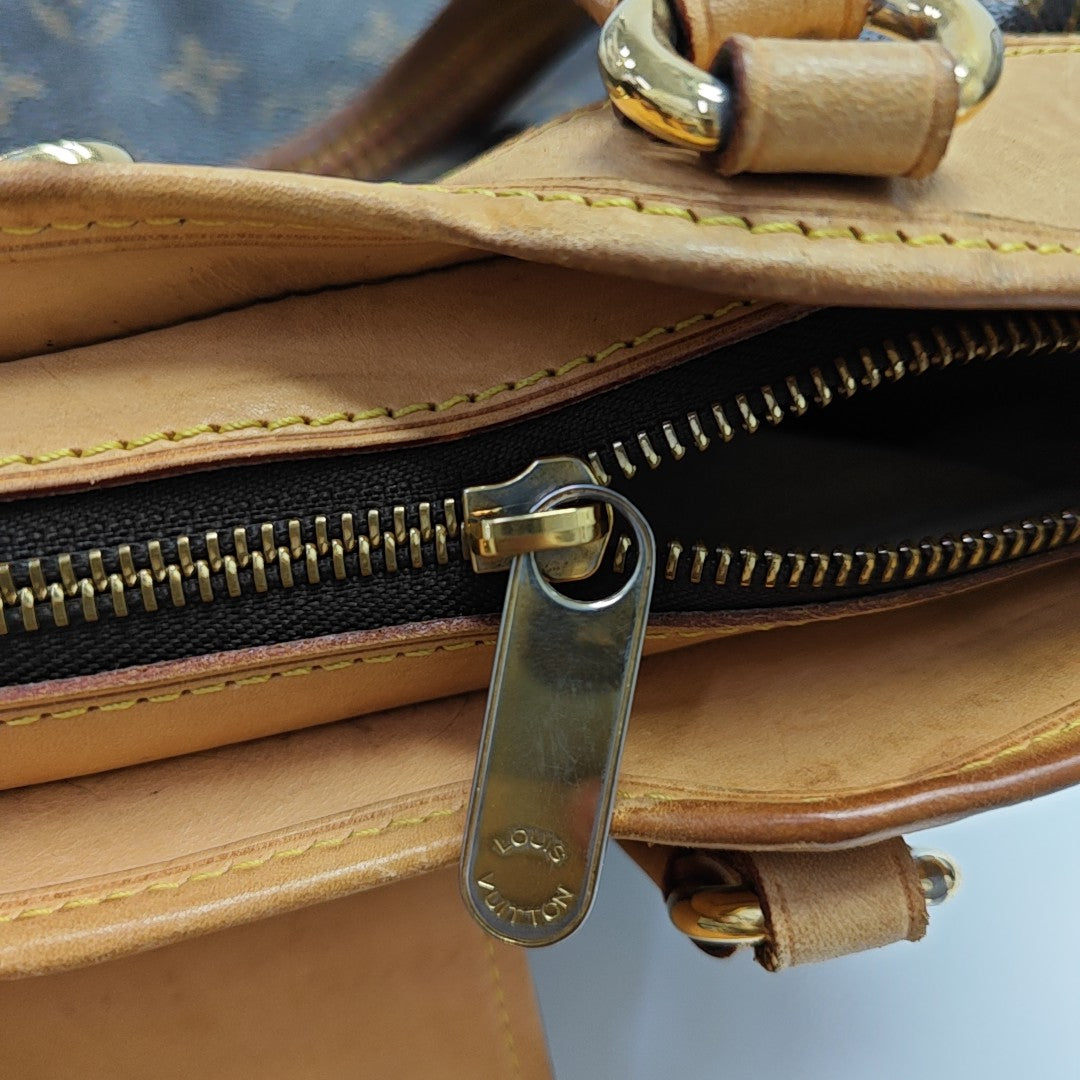 VINTAGE BOETIE PM Monogram Coated Canvas Brown