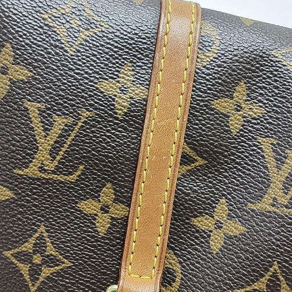 PAPILLON Monogram Coated Canvas Brown
