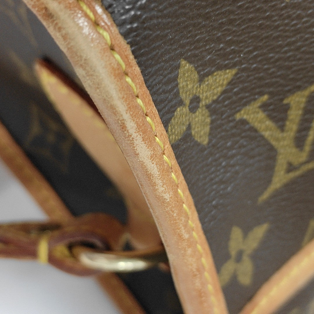 POPINCOURT Monogram Coated Canvas Brown