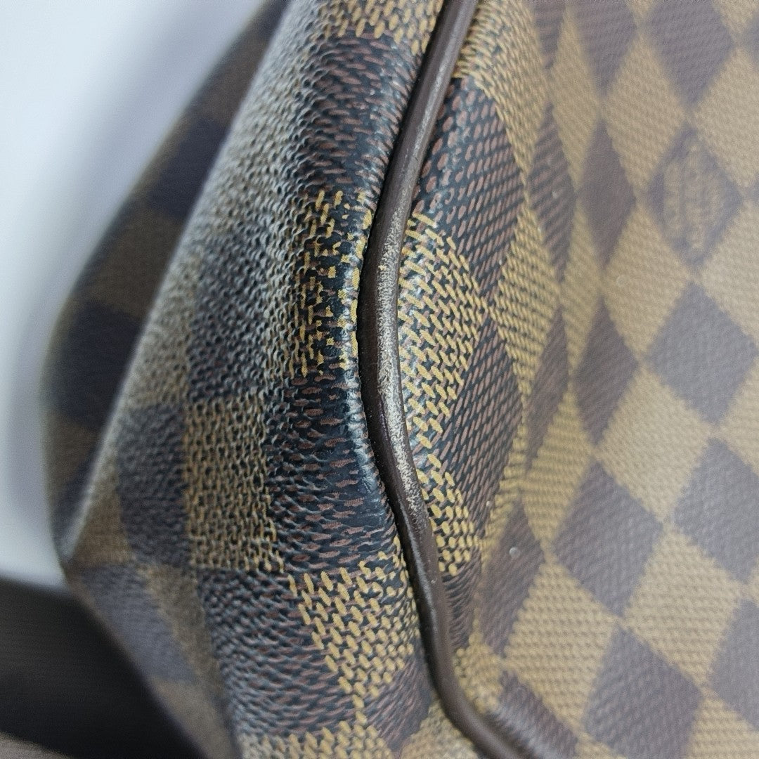 MELVILLE Damier Ebene Coated Canvas Brown