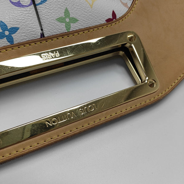 LV × TM JUDY MM Monogram Coated Canvas White