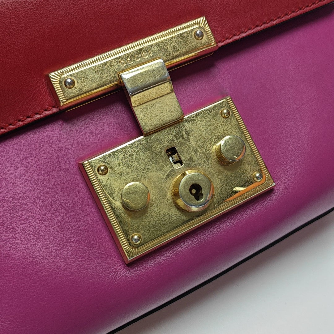 Padlock Small Calfskin Multicolor