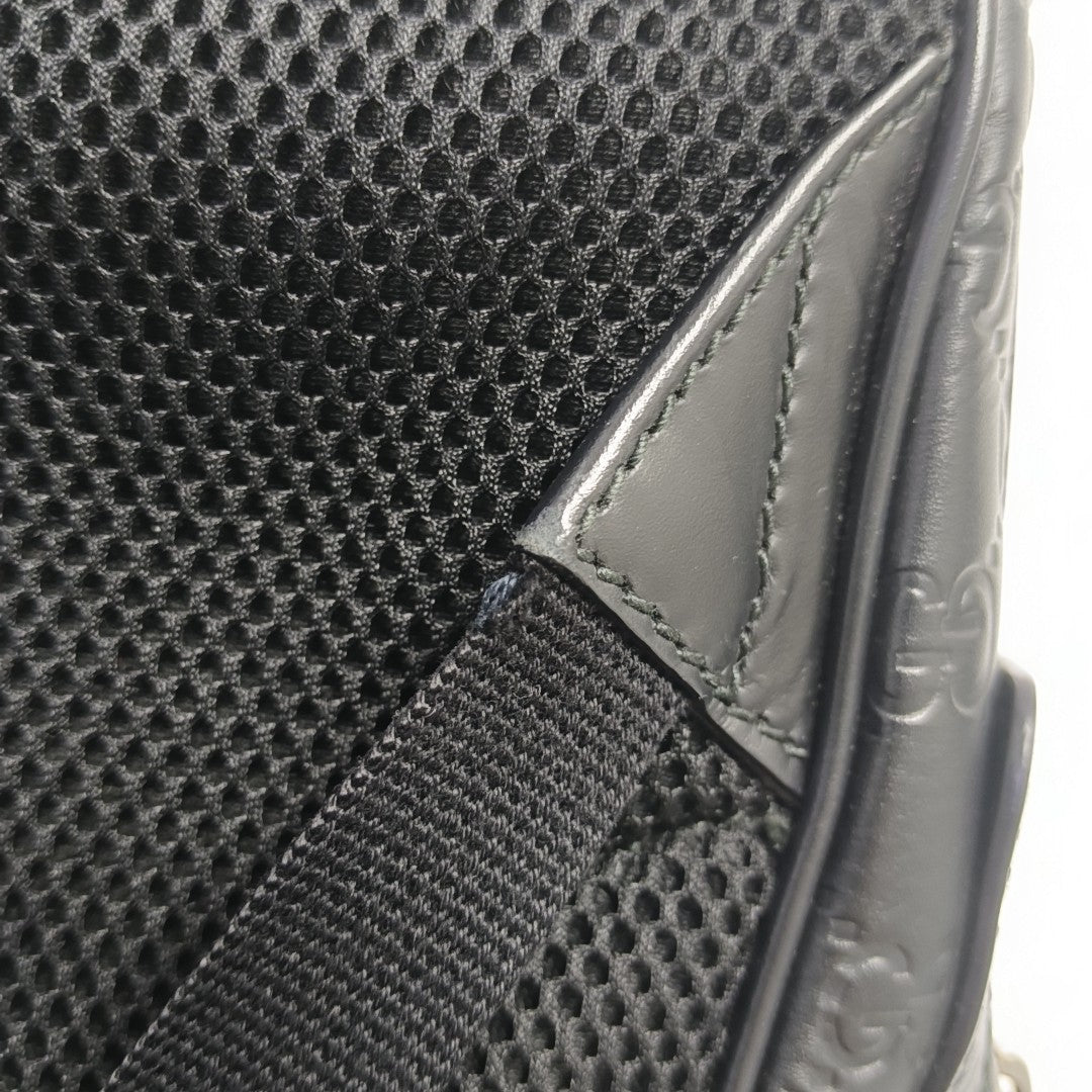 Signature Monogram Calfskin Black