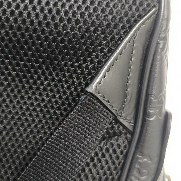 Signature Monogram Calfskin Black