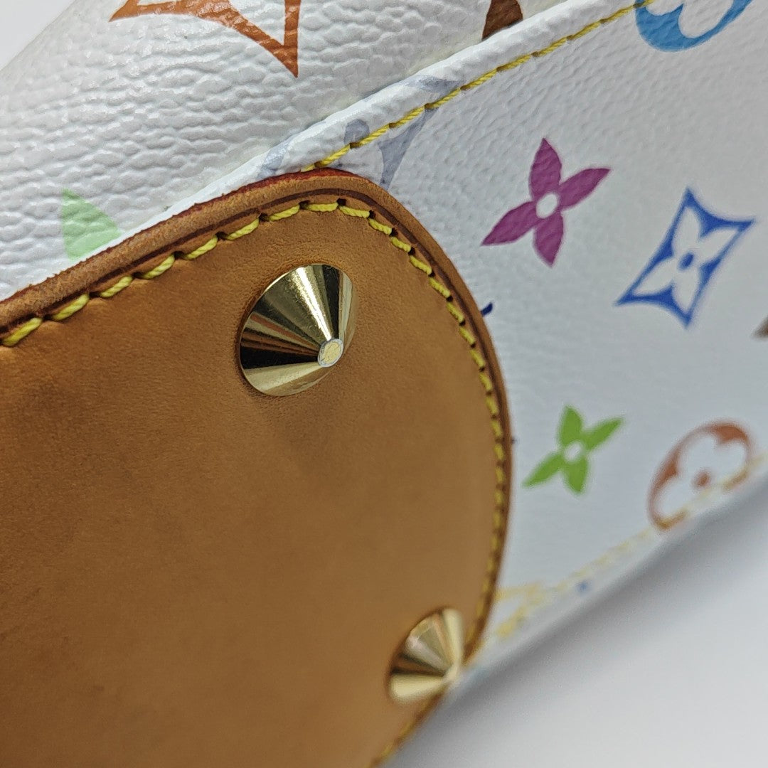 LV × TM JUDY PM Monogram Coated Canvas White