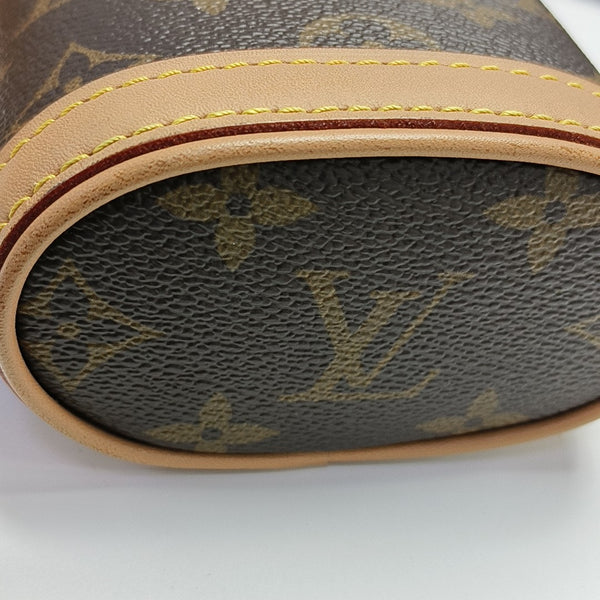 FOLD ME Monogram Coated Canvas Brown