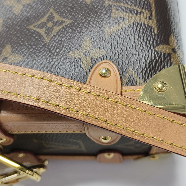 SIDE TRUNK PM Monogram Coated Canvas Brown