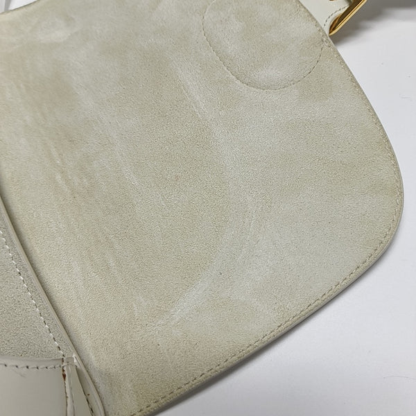 Bobby Medium Calfskin White