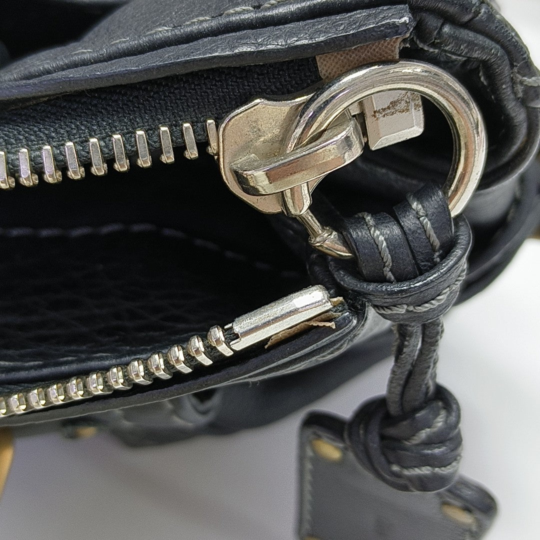 Paddington Calfskin Black