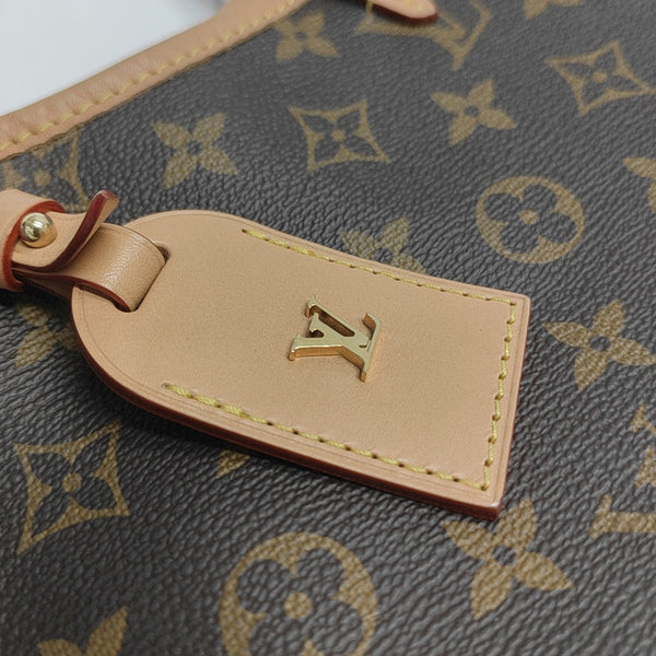 CARRYALL PM Monogram Coated Canvas Brown