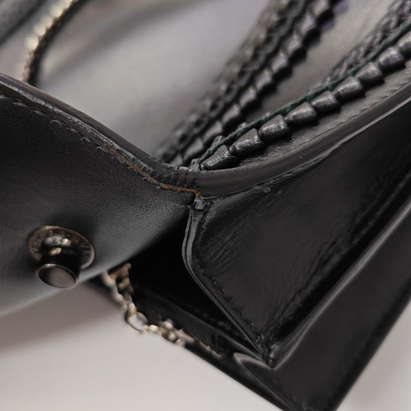 SERPENTI FOREVER Medium Calfskin Black