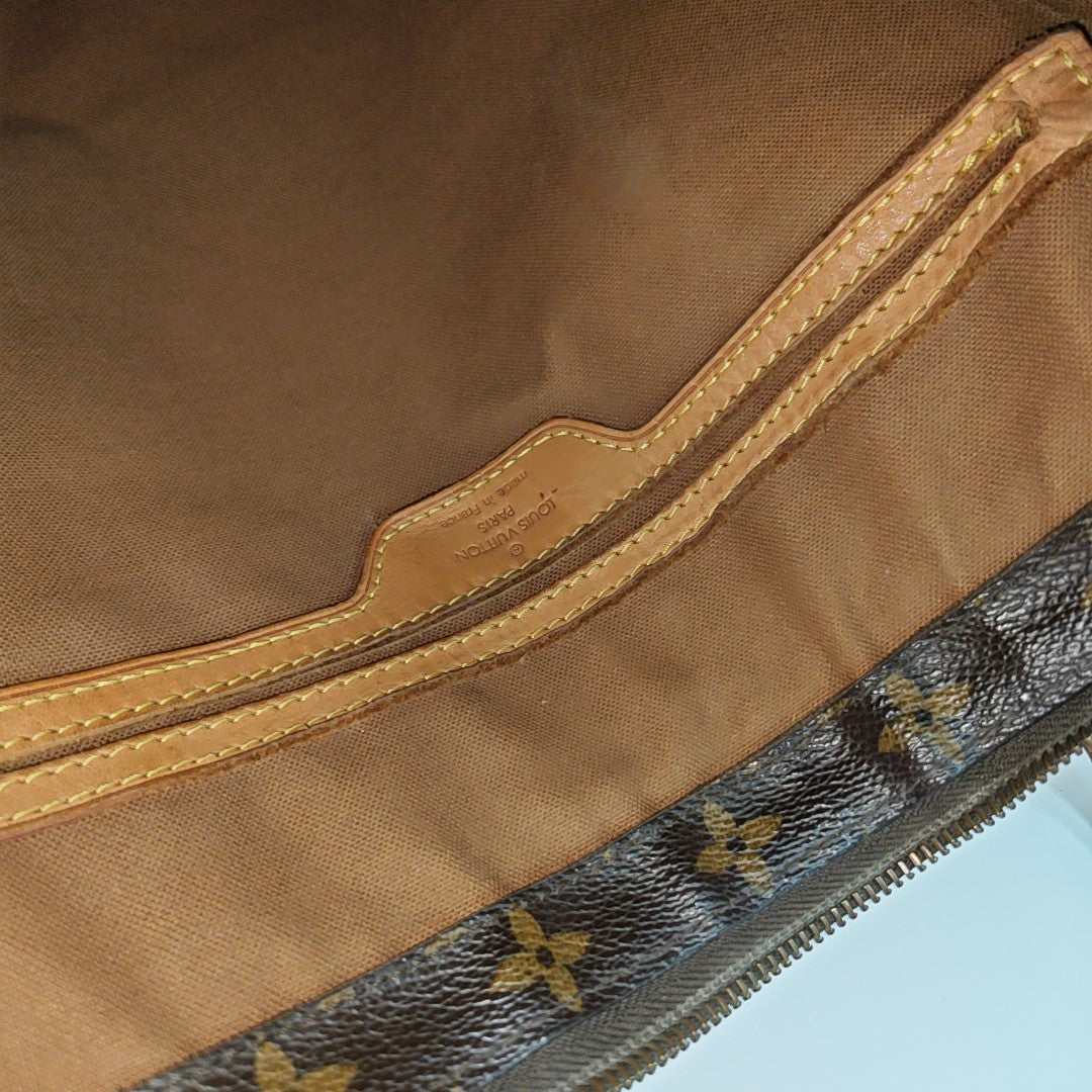 PIANO Monogram Coated Canvas Brown