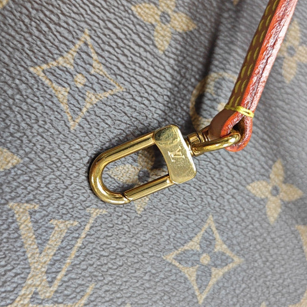 SAC PLAT Mini Monogram Coated Canvas Brown