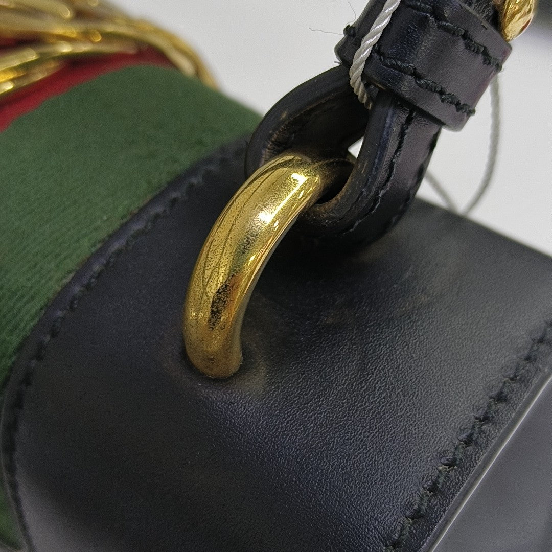 Sylvie Mini Calfskin Black