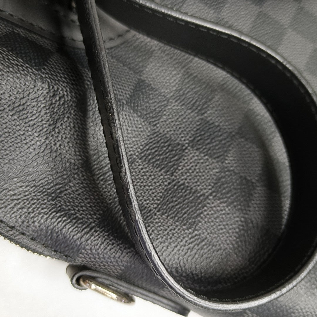 PORTE-DOCUMENTS Damier Graphite Coated Canvas Black