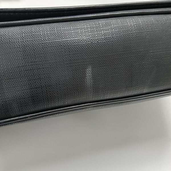 London Coated Canvas Black