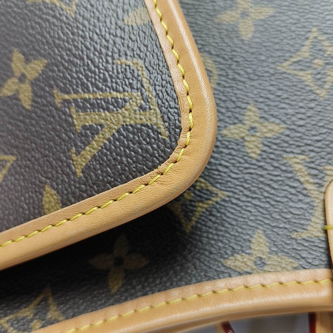 CARRYALL PM Monogram Coated Canvas Brown