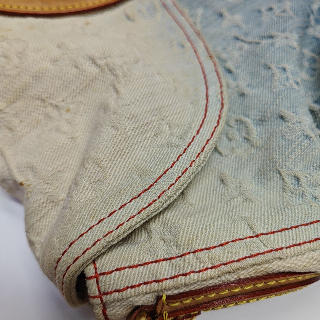 SUNRISE Monogram Denim Blue