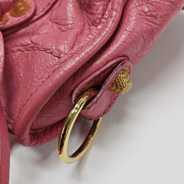 Classic City Mini Lambskin Red