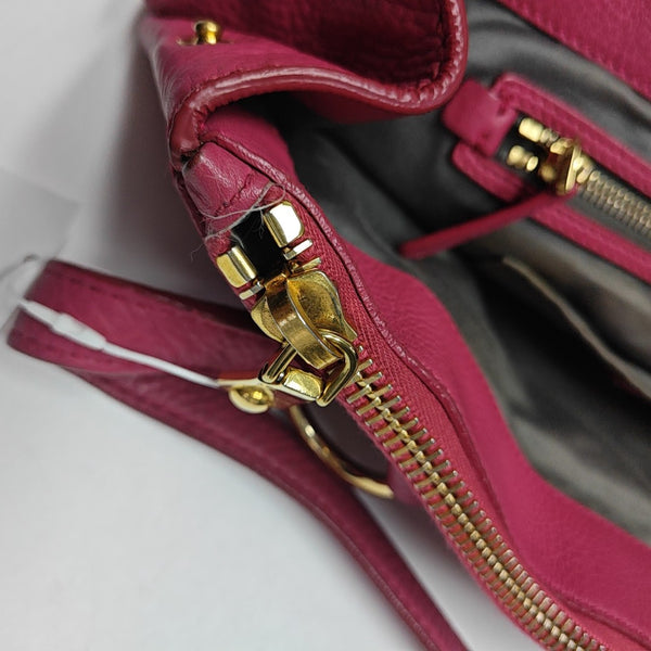 Calfskin Tote Bag Red