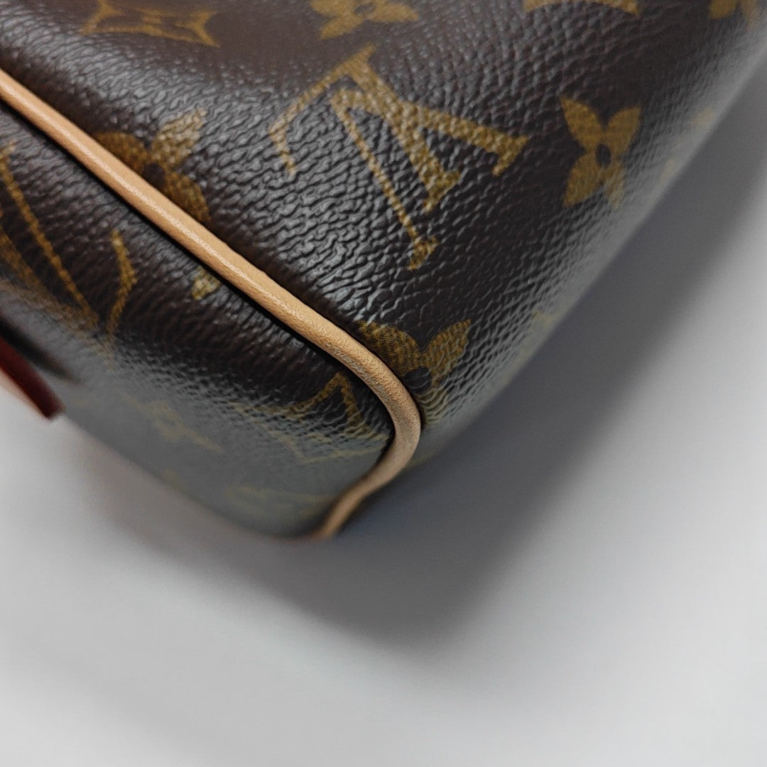 SPEEDY 20 Monogram Coated Canvas Brown