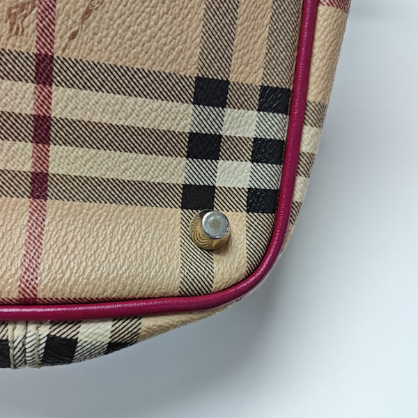Nova Check Coated Canvas Brown