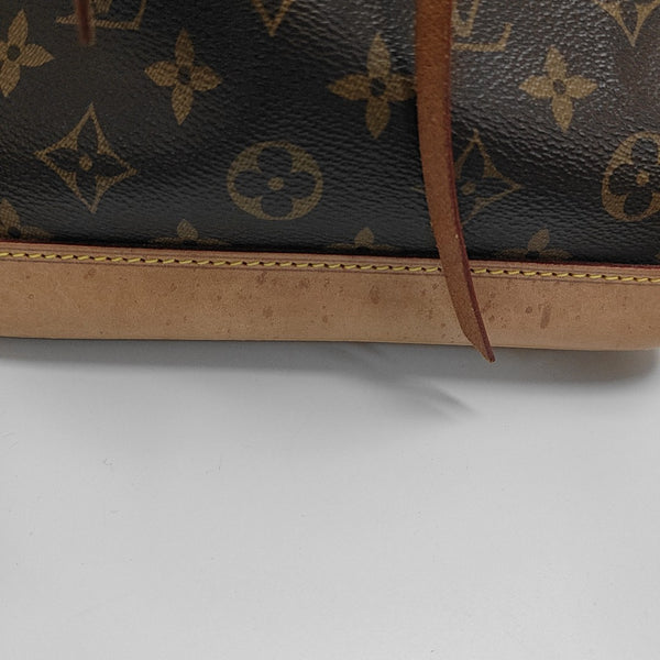 NOÉ BB Monogram Coated Canvas Brown