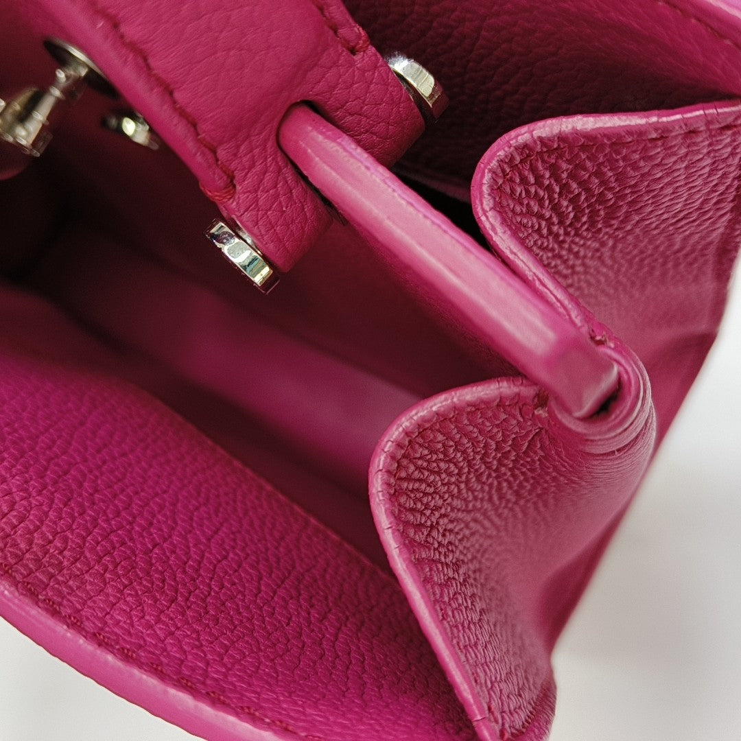 Calfskin Tote Bag Red