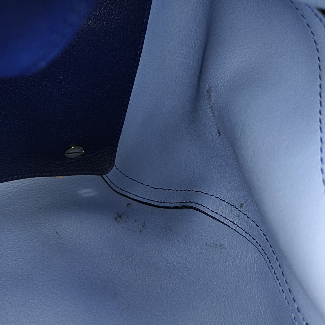Bar Calfskin Blue