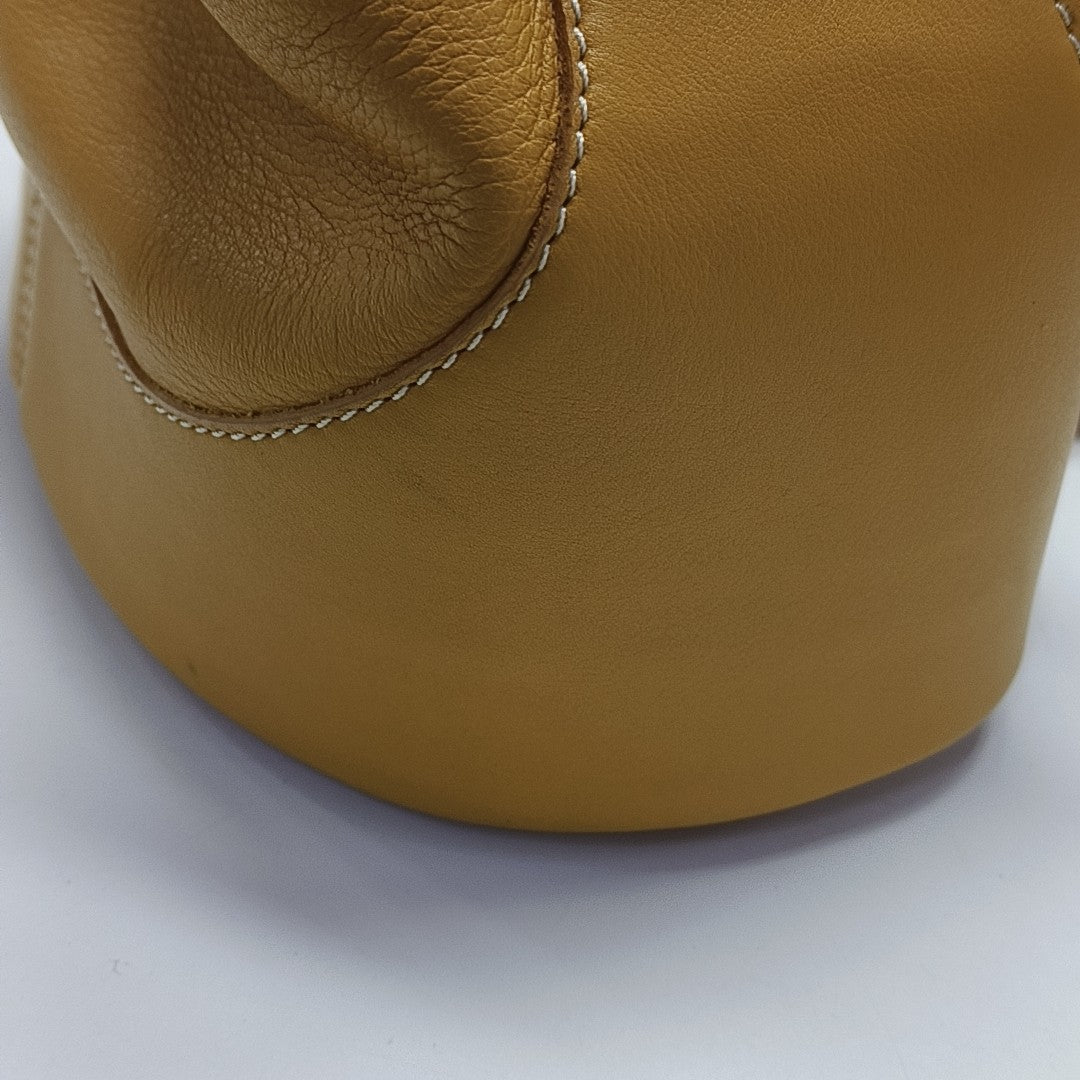 Calfskin Shoulder Bag Yellow