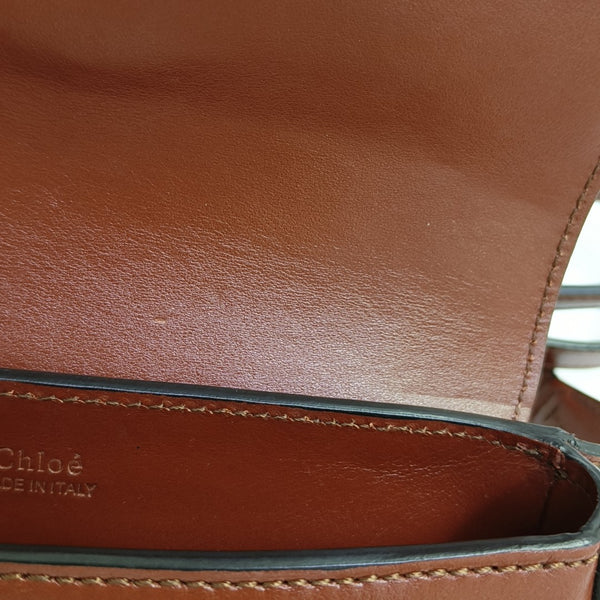 Chloé C Calfskin Brown