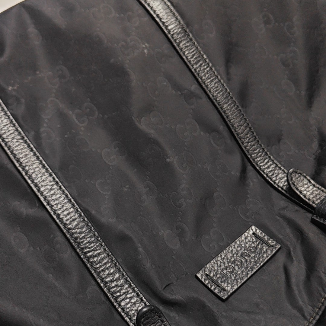 GG Imprime Monogram Nylon Black