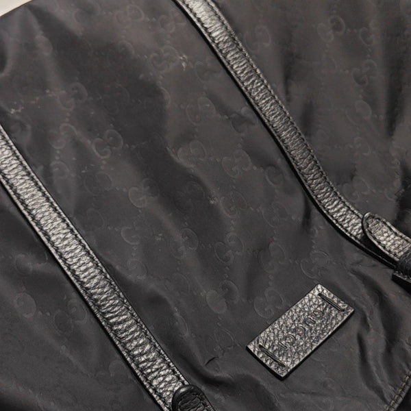 GG Imprime Monogram Nylon Black