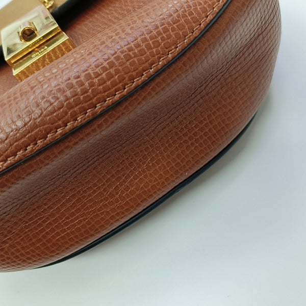 Drew Mini Calfskin Brown