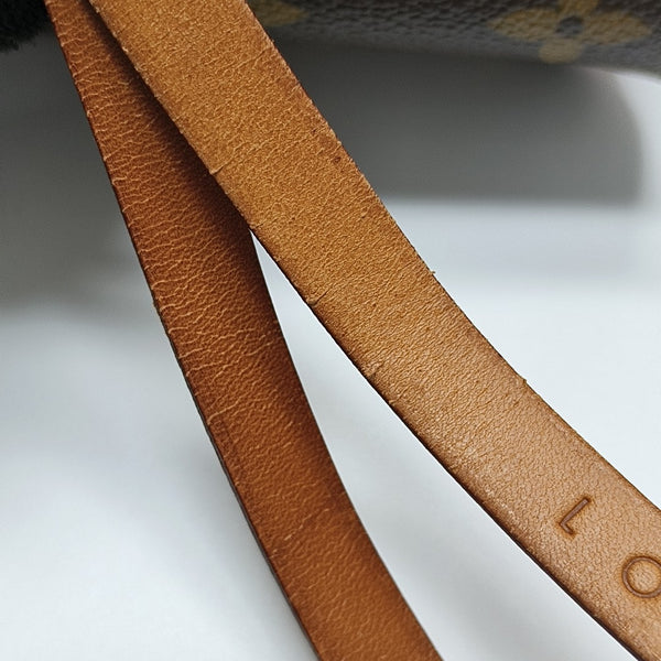 FLORENTINE Monogram Coated Canvas Brown