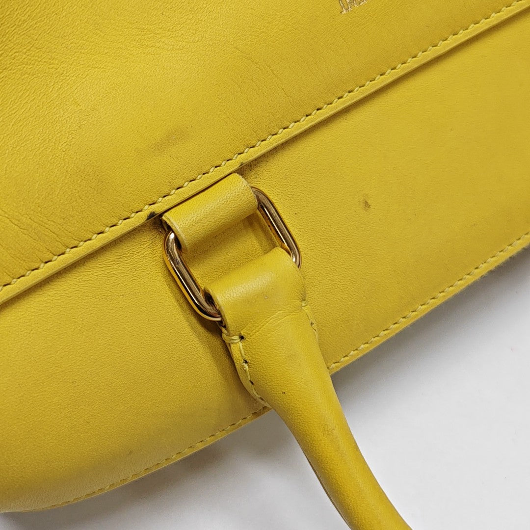DUFFLE Calfskin Yellow