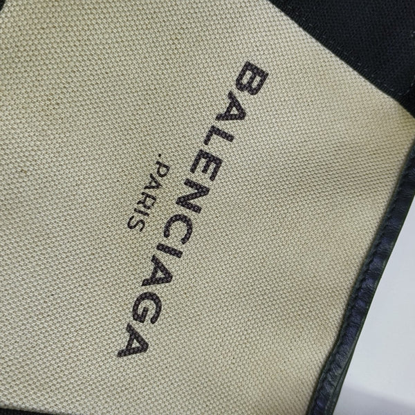 Navy Mini Canvas White
