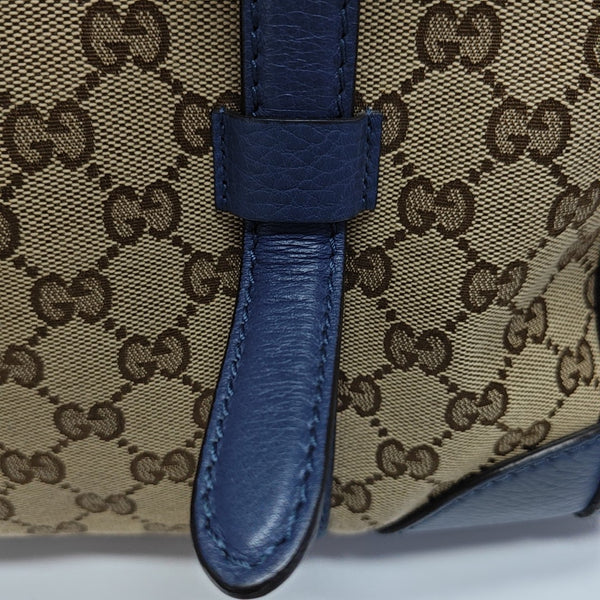 Monogram Canvas Tote Bag Medium Beige
