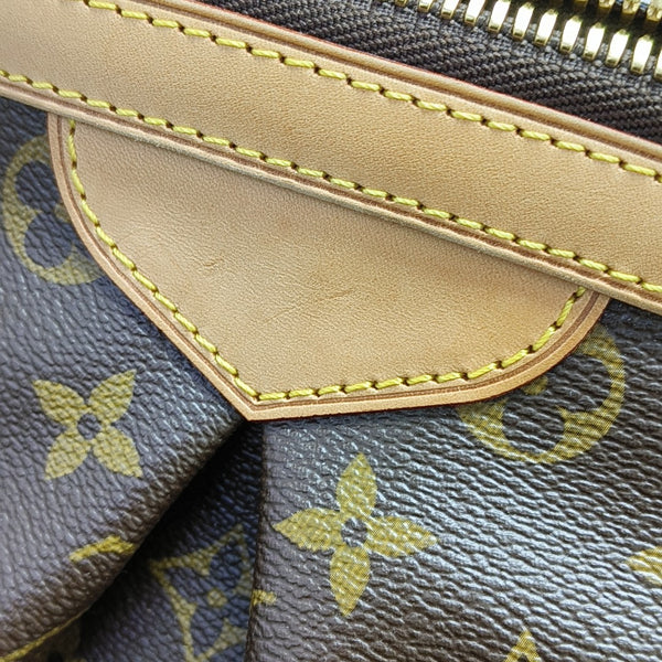 TIVOLI GM Monogram Coated Canvas Brown